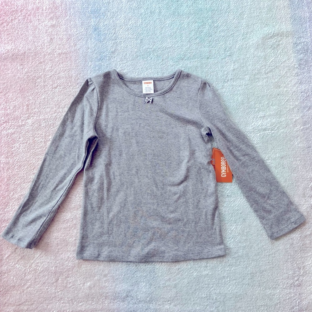Gymboree Grey Long-Sleeved Shirt - Size 6
